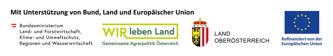 Mit Unterstützung von Bund, Land und Europäischer Union